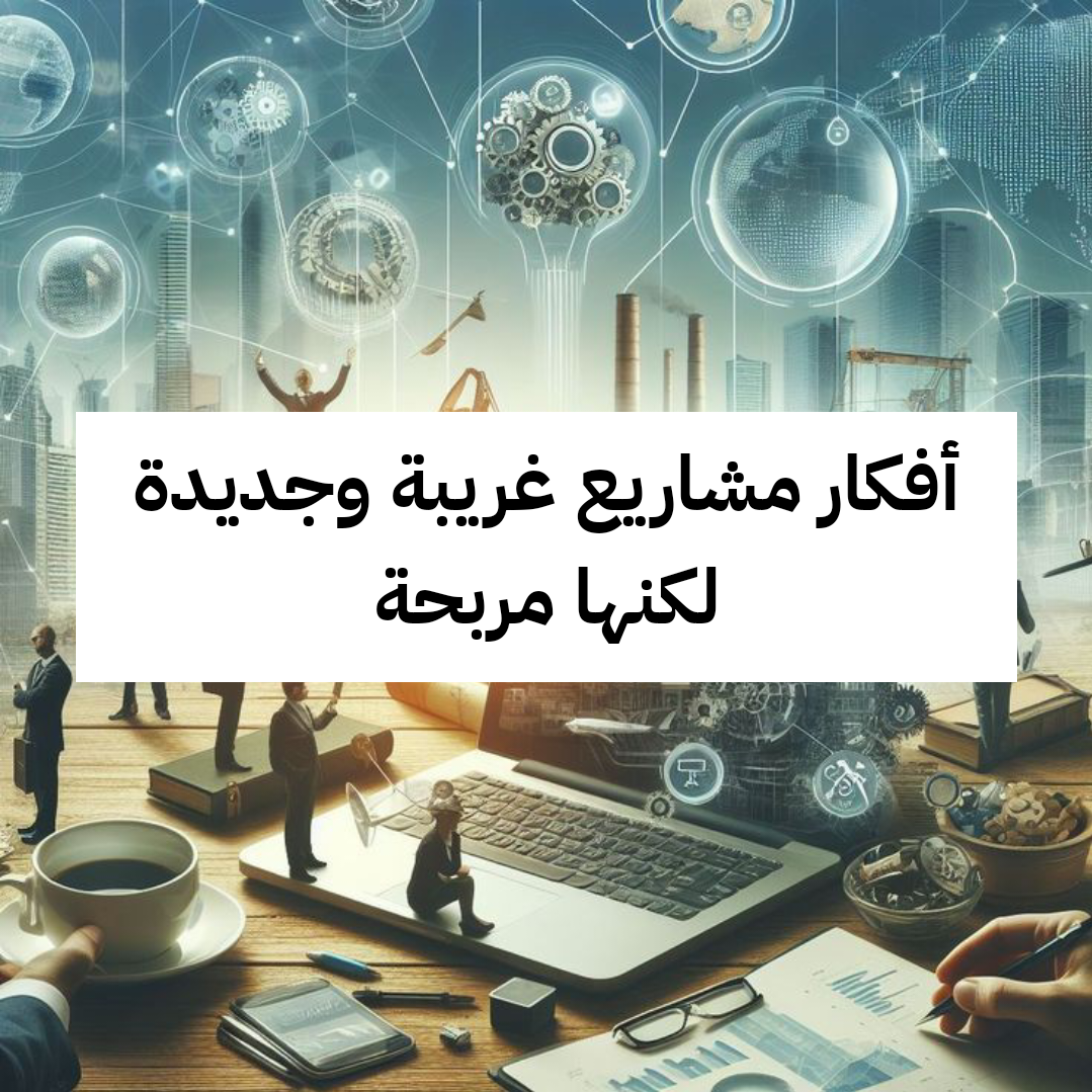 أفكار مشاريع غريبة وجديدة لكنها مربحة